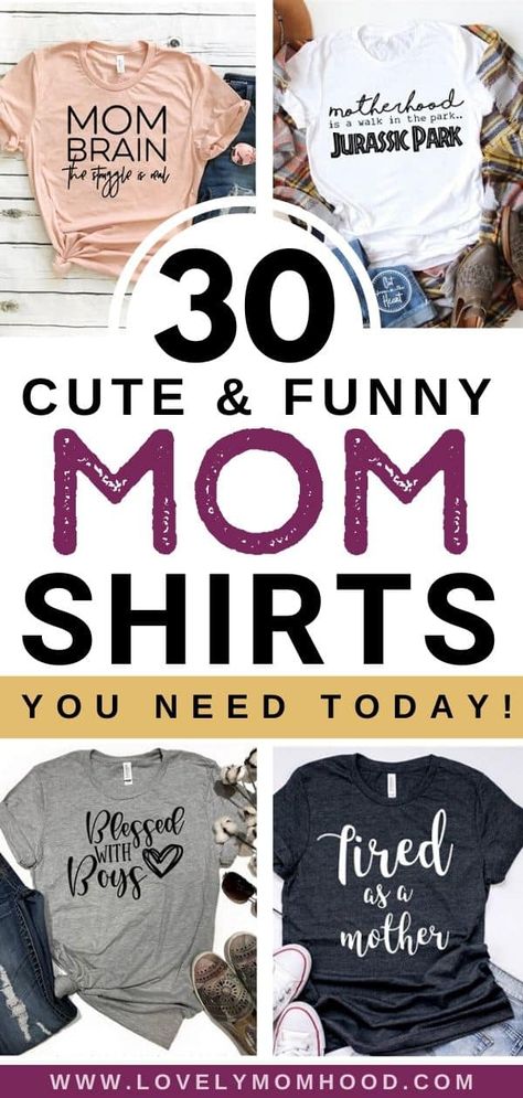 Funny mom shirts are the latest trends. After all, wearing them help us connect and empathize with other brave and courageous woman who are also running a kid crazy circus! #mom #moms #momtips #motherhood #momshirts #shirtformoms Courageous Woman, Girl Mom Shirt, Motherhood Shirts, Mom Of Boys Shirt, Mother Shirts, Mommy And Me Shirt, Vinyl Shirts, Funny Mom Shirts, Funny Mom