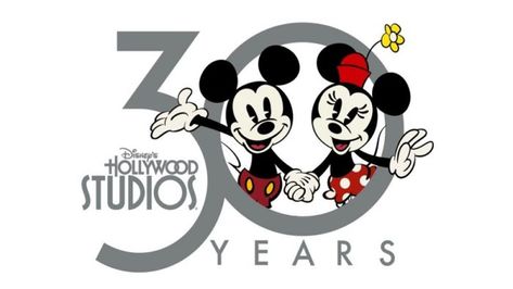 Sneak Peek: Disney's Hollywood Studios 30th Anniversary Logo | the disney food blog Cartoon Drawings Of People, Cartoon Drawings Disney, Diy Disney Shirts, Disney Gif, Anniversary Logo, Womens Disney Shirts, Hollywood Studios Disney, Disney Food Blog, Disney Holiday