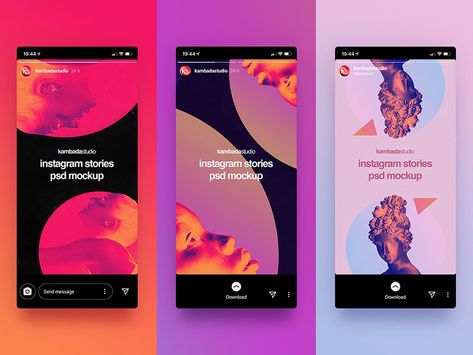 Instagram Stories Mockup - PSD Freebie - Freebie Supply Thumbnail Template, Instagram Mockup, Social Media Mockup, About Instagram, Psd Template Free, Template Instagram, Cover Template, Mockup Templates, Mockup Free Psd