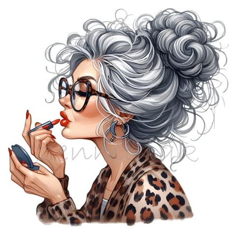 Woman With Glasses, Glasses Png, Applying Lipstick, Chic Glasses, Hair Clipart, Cartoon Fashion, Fashion Clipart, Drawing Clipart, Fashion Cartoon