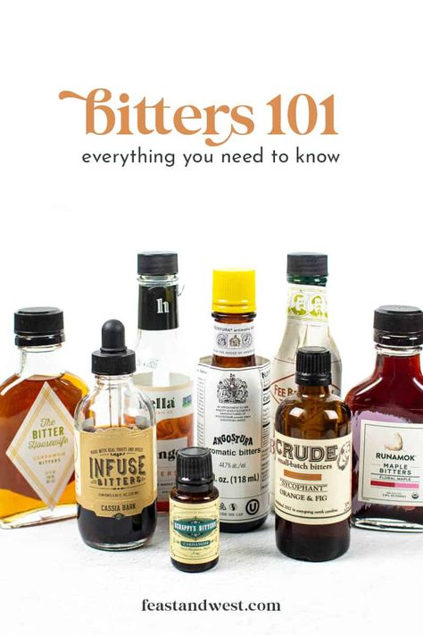 Aromatic Bitters Cocktails, Cocktail With Bitters, Mocktail With Bitters, Cocktail Bitters Recipes, Chocolate Bitters Recipe, Bitters Recipe Diy, Peychauds-bitters Drink Recipes, Non Alcoholic Bitters, Chocolate Bitters Cocktail