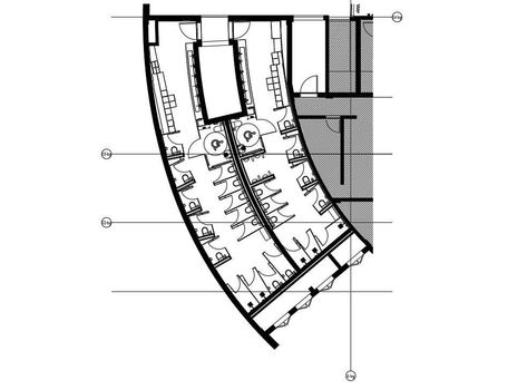 2D Autocad DWG drawing file contains the floor plan of the restaurant toilet. Download the Autocad DWG drawing file. - Cadbull Toilet Floor Plan, Wc Plan, Lobby Plan, Restaurant Toilet, Circular Bathroom, Toilet Plan, Museum Flooring, Bathroom Design Plans, Bathroom Layout Plans