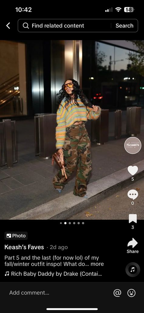 Army Fatigue Cargo Pants Outfit, Camoflauge Pants Outfits Black Women, Camo Cargo Pants Outfit Winter, Army Fatigue Pants Outfit Black Women, Army Pants Outfit Baddie, Army Pants Outfit Black Women, Faux Leather Cargo Pants Outfit, Cargo Army Pants Outfit, Camo Pants Outfit Black Women