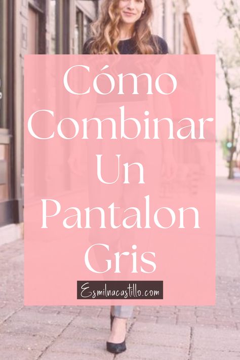 ¿Cómo combinar un pantalón gris? Aunque no lo creas, los pantalones de este color son una de las prendas más útiles que puedes tener en tu closet. Esto se debe a que, existen muchas formas de combinarlos y pueden darte mucha más elegancia y sofisticación de la que piensas. Si eres de esas personas que les gusta jugar con los colores en tus atuendos, entonces te mostraremos algunas opciones por las cuales puedes optar si quieres usar un pantalón gris. Outfits Pantalon Gris, Pantalon Gris Outfit, Pantalon Palazzo Outfits, Outfit Pantalon Gris, Palazzo Outfit, Palazzo Pants Outfit, Outfit Informal, Outfits Con Jeans, Fiesta Outfit