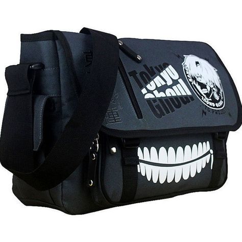 Messenger Bag School, Shoulder Bag School, Oxford Bags, Anime Bag, Tokyo Ghoul Cosplay, Shoulder Bags For School, Tokyo Ghoul Anime, Animal Bag, Cosplay Accessories