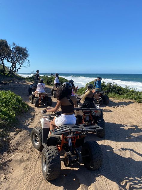 Kzn South Africa, Vacation South Africa, South Africa Holiday, Quad Biking Aesthetic, South Africa Travel Aesthetic, Africa Travel Aesthetic, Durban South Africa Aesthetic, Quad Bike Aesthetic, Cape Town South Africa Aesthetic