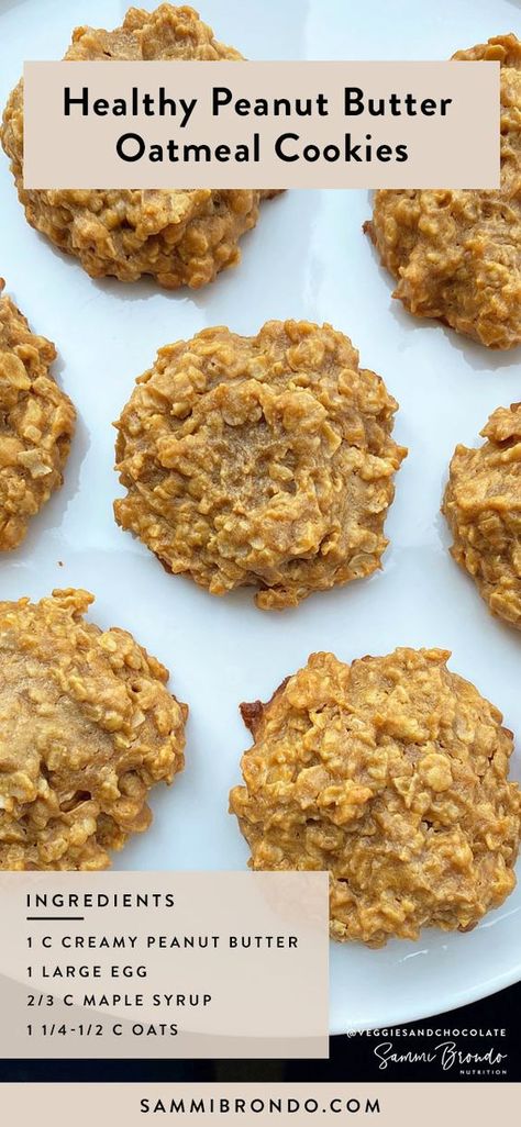 Healthy Peanut Butter Oatmeal, Peanut Butter And Oatmeal, Healthy Peanut Butter Oatmeal Cookies, Oatmeal Healthy, Oatmeal Cookie Recipe, Butter Oatmeal Cookies, Peanut Butter Eggs, Cookies Healthy, Asparagus Recipes