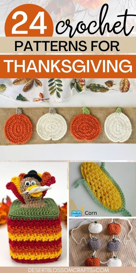 Must-Have Fall Crochet Patterns for a Stylish Autumn Wardrobe Crocheted Turkey Pattern, Crochet Thanksgiving Appliques, Crochet Cornucopia Free Pattern, Free Thanksgiving Crochet Patterns, Thanksgiving Crochet Ideas, Turkey Crochet Pattern Free, Crochet Thanksgiving Patterns Free, Crochet Turkey Pattern Free, Pumpkin Pie Crochet