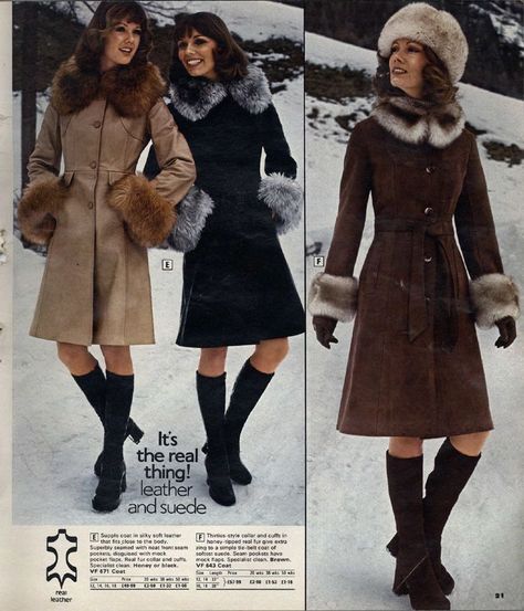 1960s Fashion Winter, Winter 1970s Fashion, 70 Winter Fashion, 1970s Winter Fashion Women, Winter 60s Fashion, Russian Vintage Fashion, 70s Winter Outfits Vintage, Winter Outfit Vintage, 1974 Outfits