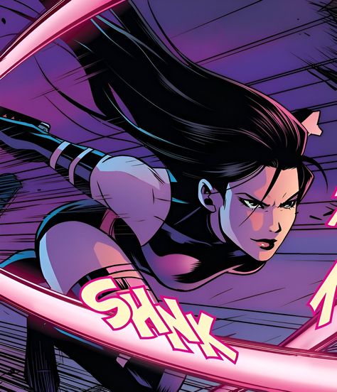 Psylocke/Revanche (Kwannon ) - X MEN Revanche Marvel, Kwannon Marvel, Psylocke Marvel Rivals, Psylocke Artwork, Psylocke Icons, Psylocke Comic, Psylocke Art, Psylocke Marvel, Xmen Characters