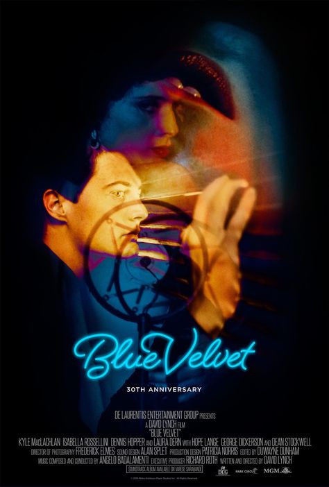 Blue Velvet Blue Velvet Movie, George Peppard, Film Blue, Velvet Aesthetic, Kyle Maclachlan, Jacqueline Bisset, Movies Posters, Isabella Rossellini, Laura Dern