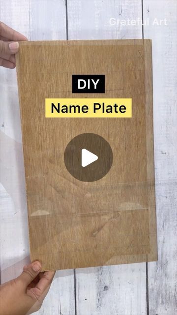 Lipan Art Name Plates, Lip Pan Art Name Plate, Easy Name Plate Ideas, Nameplate Diy Ideas, Lipan Art Name Plates For Home, Mirror Work Name Plate, Clay Art Name Plate, Name Plates For Home Lippan Art, Lippan Art Mirror Name Plate