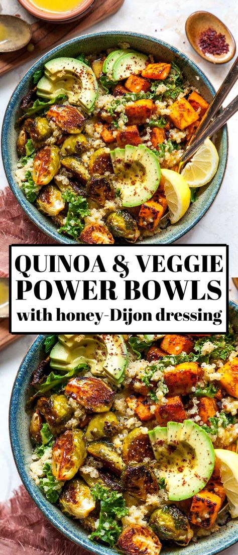 Healthy Bowls Recipes, Power Bowls, Healthy Bowls, Tasty Vegetarian Recipes, Diet Vegetarian, Meatless Meals, Vegan Dinner Recipes, Veggie Dishes, Vegan Eating