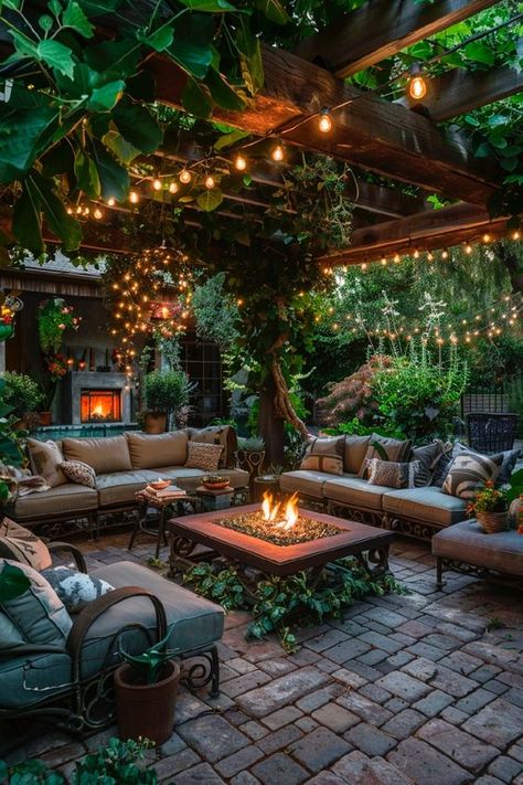 Enjoy a serene and beautiful garden space with these backyard design ideas without a pool. 🌸✨ Aesthetic Garden Backyard, Back Alley Garden, How To Make A Large Backyard Cozy, Little Backyard Ideas, Garden House Aesthetic, Backyard Garden Aesthetic, Gazebo Ideas Backyard, Outdoor Living Space Ideas, Serene Backyard