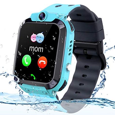 Themoemoe Kids GPS Tracker Watch, Kids Smartwatch IP68 Waterproof With GPS Tracker Phone Alarm Clock Game Camera Compatible with 2G T-mobile Birthday Gift for Kids(S12B-Blue). For product & price info go to:  https://all4hiking.com/products/themoemoe-kids-gps-tracker-watch-kids-smartwatch-ip68-waterproof-with-gps-tracker-phone-alarm-clock-game-camera-compatible-with-2g-t-mobile-birthday-gift-for-kidss12b-blue/ Phone Watch For Kids, Clock Games, Mobile Watch, Best Kids Watches, Game Camera, T Mobile Phones, Swiss Army Watches, Gps Tracking, Smart Watches