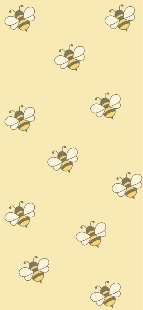 Boho Bee Wallpaper, Bee Phone Background, Bumble Bee Aesthetic Wallpaper, Yellow Bee Background, Bee Wallpaper Cute, Bees Wallpaper Iphone, Cute Bee Background, Yellow Bee Aesthetic, Aesthetic Bee Wallpaper