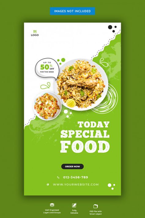 Food menu and restaurant instagram story... | Premium Psd #Freepik #psd #banner #food #menu #sale Food Design Ideas, Menue Design, Restaurant Social Media, Food Story, Ayam Bakar, Stories Design, Restaurant Flyer, Food Banner, Food Menu Design