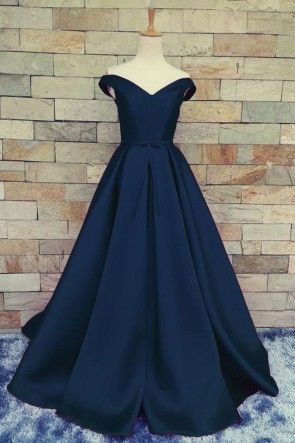 Off Shoulder Prom Dress, Navy Blue Prom Dress, Evening Dress Long, Princess Prom Dresses, Blue Prom Dress, Women's Cardigans, Cardigan Outfit, A Line Evening Dress, Prom Dresses 2018