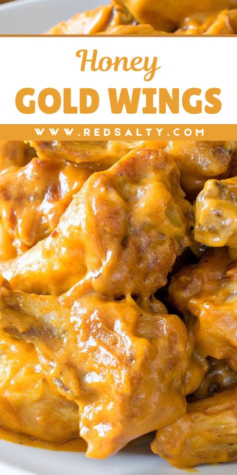 Do you love crispy chicken Barbecue? My secret sweet-tangy Barbecue dish is Honey Gold Wings. Memphis Honey Gold Wing Sauce Recipe, Honey Gold Wings Recipe, Honey Gold Wing Sauce Recipe, Honey Mustard Wings, Orange Roughy Recipes, Honey Mustard Chicken Wings, Chicken Barbecue, Honey Barbecue Sauce, Glazed Chicken Wings