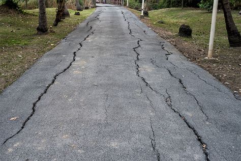 Asphalt & Driveway Resurfacing: Complete Guide - Do it Best Asphalt Repair Driveways, Diy Asphalt Driveway, Diy Driveway Repair, Diy Asphalt Driveway Repair, How To Fill Cracks In Asphalt Driveway, Redo Driveway, Resealing Asphalt Driveway, Asphalt Driveway Edging Ideas, Resurface Concrete Driveway