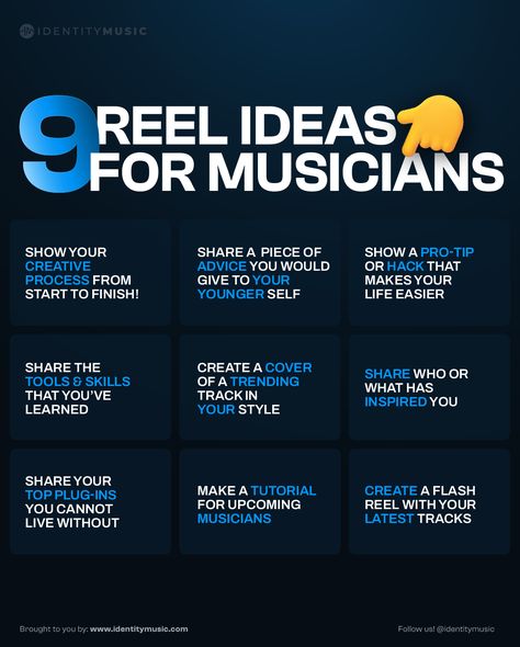 Singer Content Ideas, Music Marketing Ideas, Music Marketing Aesthetic, Music Content Ideas, Ideas For Music Video, Artist Management Music, Music Hacks, Songwriting Prompts, Writing Songs Inspiration