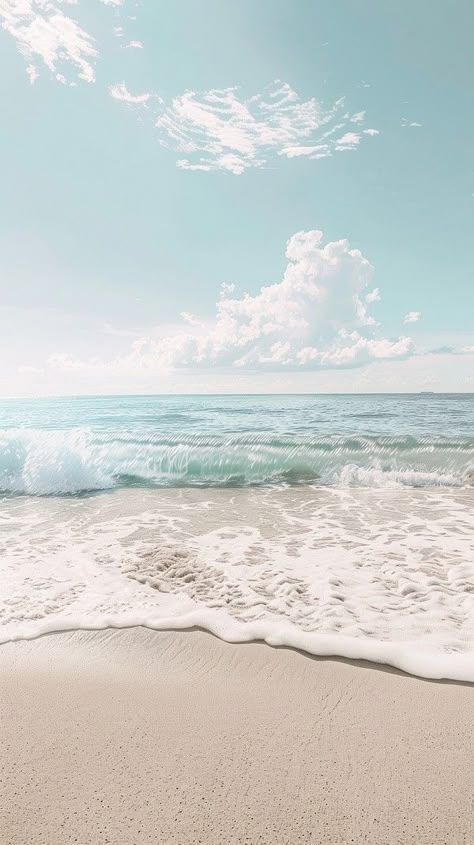 Beach wallpaper shoreline outdoors reptile. | Free Photo - rawpixel Cute Backgrounds Beach, Clear Beach Wallpaper, White Beach Aesthetic Wallpaper, Beach Home Screen Wallpaper, Beach Screensaver Wallpapers, Cute Beach Wallpaper Iphone, Coastal Beach Wallpaper, Coastal Phone Wallpaper, Phone Backgrounds Beach