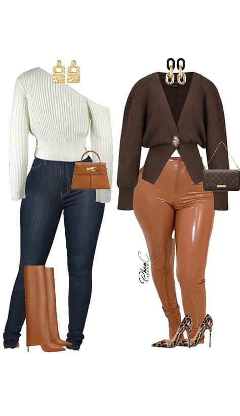 PhanC Consulting's Amazon Page Cheap Casual Winter Sets, Amazon Plus Size Clothing Winter, Cabin Trip Outfit Winter Black Women, Amazon Fashion Winter 2024, Casual Brown Winter Sets, Cabin Outfit Winter, Bad And Boujee Outfits, Chic Work Outfit, Girl Fashion Style