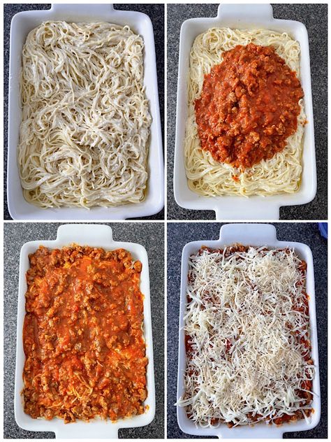 Tiktok Spaghetti Alfredo, Tiktok Spaghetti, Spaghetti Alfredo, Easy Baked Spaghetti, Spagetti Recipe, Spaghetti Recipes Easy, Baked Spaghetti Recipe, Alfredo Sauce Recipe, Spaghetti Recipe