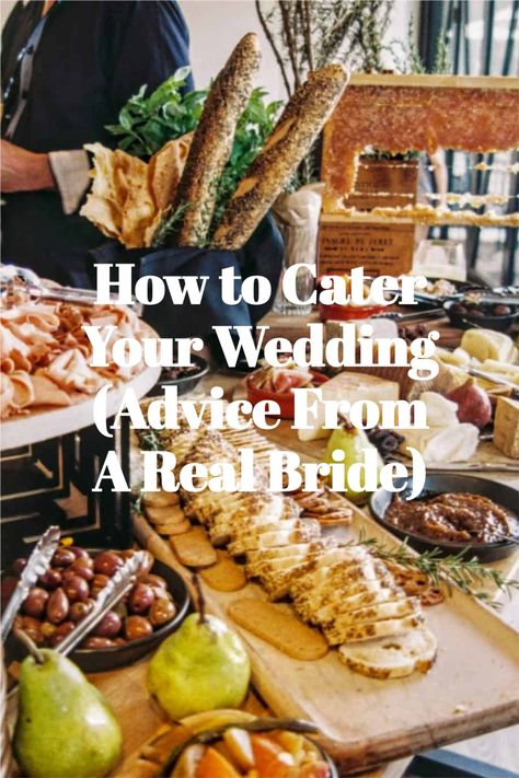 Wedding Cheap Food Ideas, Non Catered Wedding, Low Budget Catering Ideas, Cooking Your Own Wedding Food, Catering A Wedding Yourself, How To Cater A Wedding, Budget Catering Ideas, Easy Buffet Food Ideas Simple Wedding Reception, Easy Outdoor Wedding Food