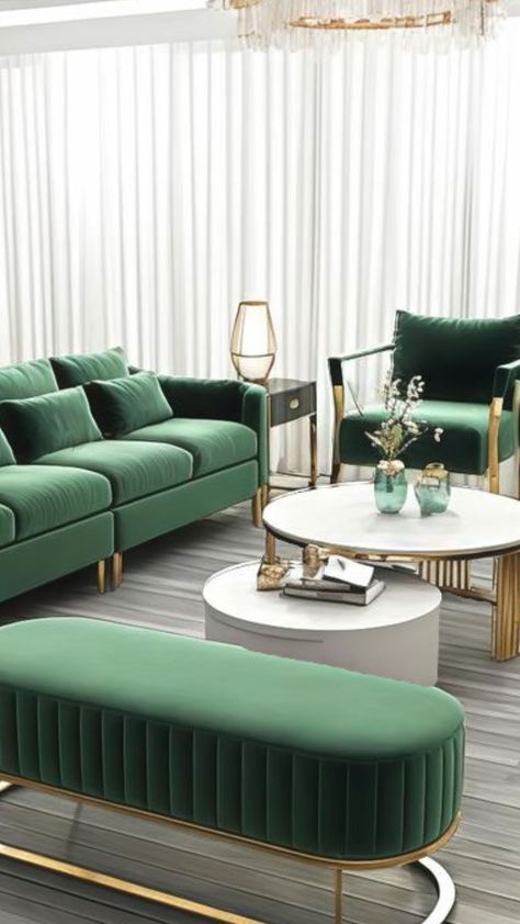 Green Couches, Reka Bentuk Bilik Tidur, Sofa Arrangement, Designer Couch, Luxury Sofa Living Room, Latest Sofa Designs, Luxury Furniture Sofa, Luxury Sofa Design, Hiasan Bilik Tidur