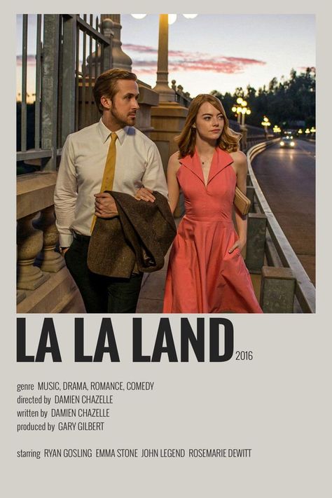 Lala Land Poster Minimalist, Lalaland Movie Poster, La La Land Polaroid Poster, La La Land Minimalist Poster, Lala Land Movie Poster, Romance Film Poster, Much Ado About Nothing Poster, Lalaland Poster, Movies Minimalist Poster