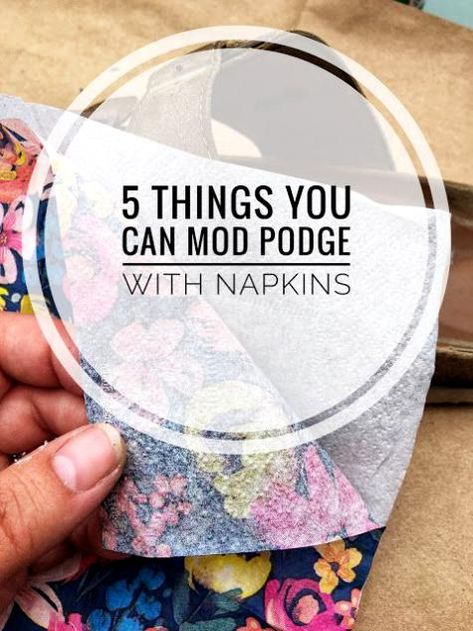 Using Modge Podge On Wood, Decoupage With Napkins Projects, Mod Podge Crafts With Napkins, How To Use Modge Podge, Mod Podge Rocks, How To Make Modge Podge Glue, Mod Podge Fabric On Glass Plates, Mod Podge With Napkins, How Do You Decoupage