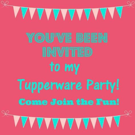 Tupperware Party Ideas, Tupperware Party, Tupperware Consultant, Promote Your Business, Tupperware, Party Invitations, Bridal Shower, Coaching, Favorite Recipes