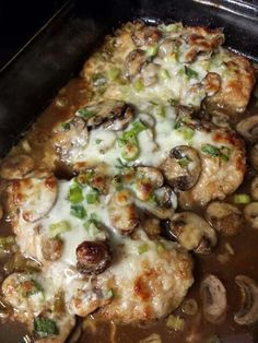 Chicken Breasts, Chicken Lombardy Recipes, Chicken Lombardy, Friends Dinner, Boneless Pork Chops, Boneless Pork, Turkey Recipes, Main Meals, Main Dish Recipes