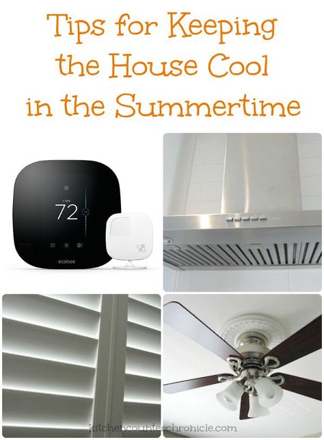 Tips For Cooling Your House, How To Keep Your House Cool In Summer, House Cooling Hacks, Keeping House Cool During Summer, Keep House Cool In Summer, Utility Hacks, Hvac Humor, Spend Less Money, Saving Plan