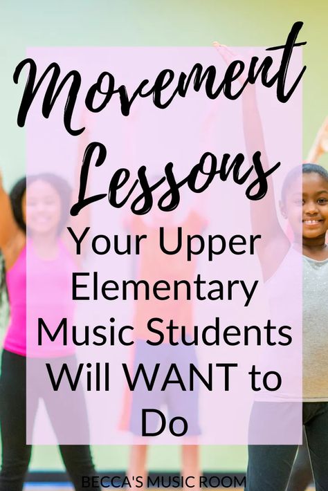 My Best Movement Activities for 4 and 5 Grade Music - Becca's Music Room Music Lessons For Kids, Music Activities For Kids, Elementary Music Games, Elementary Music Activities, Music Class Activities, Elementary Music Class, Music Teaching Resources, Middle School Music, Music Camp