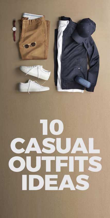 Casual Wear is the most comfortable thing you'll ever wear..Here's are 10 Easy Casual Outfits Grid to get your #ootd ready! Outfit Grid Men Street Styles, Outfit Grid Men Casual, Mens Outfit Grid, Easy Casual Outfits, Nice Outfits For Men, Men Aesthetics, Outfit Grid Men, Mens Business Casual Outfits, Simple Casual Outfits