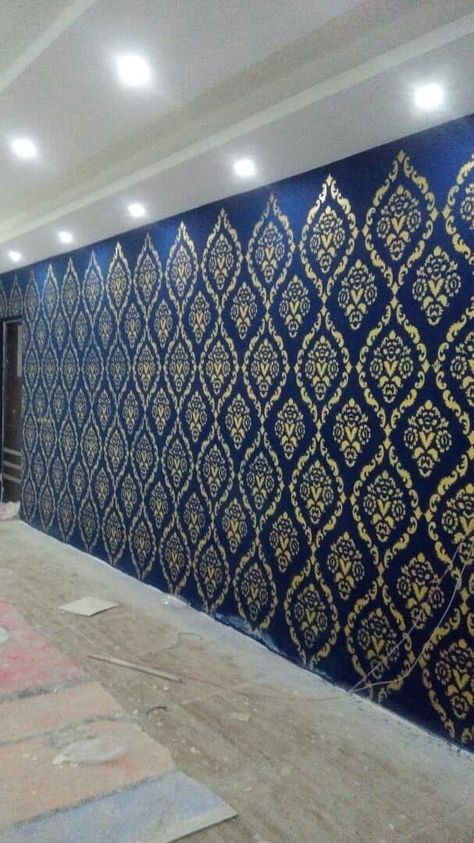 latest wall texture design asian paints Asian Paints Wall Designs, Living Room Indian, Wall Print Design, Home Wall Colour, Wall Painting Living Room, Indian Bedroom Decor, Room Wall Colors, Paintings Ideas, Wall Panels Bedroom