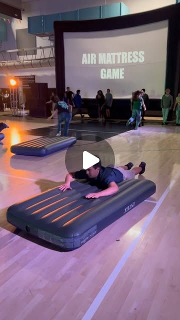 Grand Terrace High School ASB on Instagram: "Rally Game Round 1️⃣! Grand Terrace High School “There’s No Place Like Honecoming”!!! 🌈🍭🌽❤️🦁☁️ GTHS students had a blast participating in our air mattress relay race during Friday’s homecoming pep rally! 🛏️🎉 The energy was high and the competition was fierce! @gthsclassof2025 @gthsclassof2027 @coltonjusd #theresnoplacelikehomecoming #airmattressgame #rallygame" Homecoming Pep Rally, Olympic Activities, Pep Rally Games, Rally Games, Rally Idea, Relay Games, Olympics Activities, Relay Races, Silly Games