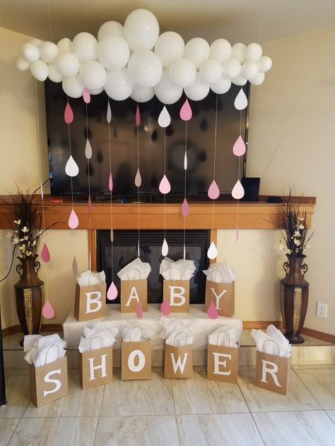 Baby Shower Simple Decorations, Simple Baby Shower Decorations, Easy Baby Shower, Gender Reveal Baby Shower Themes, Fiesta Shower, Baby Gender Reveal Party Decorations, Bear Baby Shower Theme, Diy Baby Shower Decorations