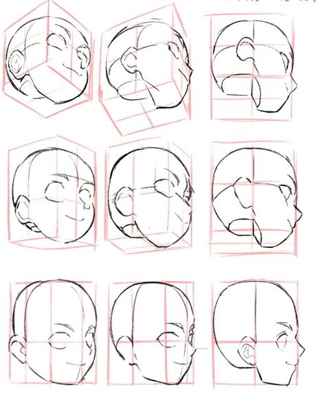 Draw Head, Canvas Painting Ideas For Beginners, الفن الرقمي, Perspective Drawing Lessons, Painting Ideas For Beginners, Body Drawing Tutorial, Drawing Heads, Canvas Painting Ideas, Perspective Art