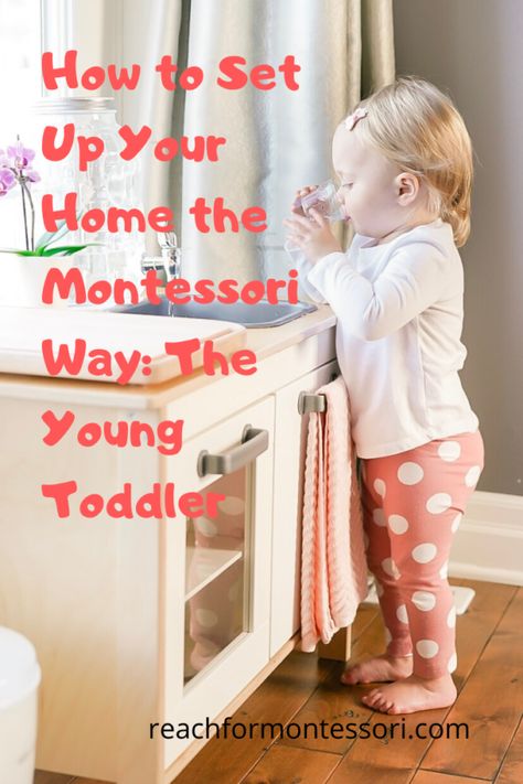 Montessori, Montessori Home Setup, Montessori Tips, Young Toddler Activities, Montessori Home, Diy Montessori Toys, Homeschool Montessori, Montessori At Home, Ikea Play Kitchen