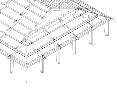 Dutch Gable (Boston Gable): Wednesday's Word Of The Week | Wood Times Blog Dutch Gable, Dutch Gable Roof, Corrugated Plastic Roofing, Gable Roof Design, Word Of The Week, Roofing Ideas, Pergola Attached To House, Steel Roofing, Solar Energy Panels