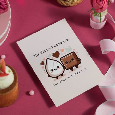 🍫Valentines Day S'mores Card, Anniversary Card, Gift for Boyfriend, Gift for Girlfriend, Husband / Wife, Punny Card, S'mores Friends🍫 https://skcardboutique.etsy.com/listing/1654903186 Birthday Card Ideas For Girlfriend, Birthday Card Ideas For Husband, Pizza Card, Punny Cards, Funny Pizza, Diy Projects Gifts, Funny Valentines Day, Easy Love Drawings, Pizza Funny