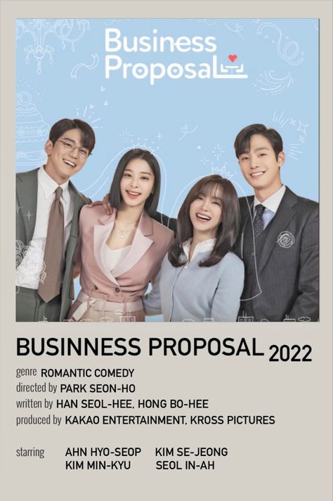 2022 Kdrama, Kim Min Gue, Kdrama 2022, Kdrama List, A Business Proposal, Kim Se Jeong, Korean Tv Series, Korean Series, Kim Min-kyu