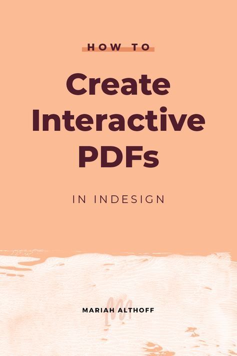 Interactive Pdf Design, Adobe Indesign Tutorials, Indesign Tutorials, Indesign Layout, Interactive Pdf, Freelancing Tips, Online Logo Design, Logo Design Art, Instructional Design