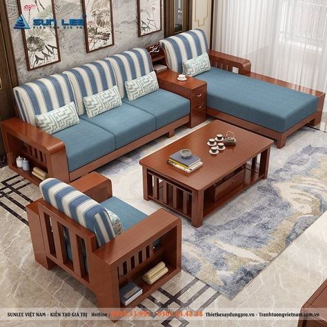 Meja Sofa, Sofa Table Design, Furnitur Ruang Keluarga, Sofa Design Ideas, Sofa Design Wood, Wooden Sofa Set Designs, Corner Sofa Design, Room Sofa Design, Wooden Sofa Designs