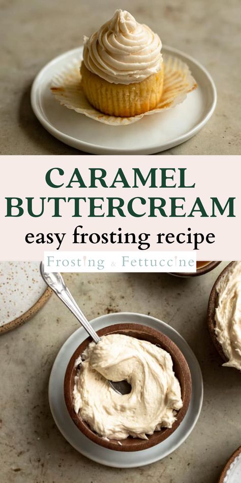 Caramel Buttercream Frosting Recipe, Butterscotch Buttercream Frosting, Homemade Cake Frosting Easy, Salted Caramel Frosting Recipe, Butter Icing Recipe Simple, Fluffy Caramel Frosting, Butter Pecan Frosting Recipe, Doctored Canned Frosting, Frosting Recipes Easy Powdered Sugar