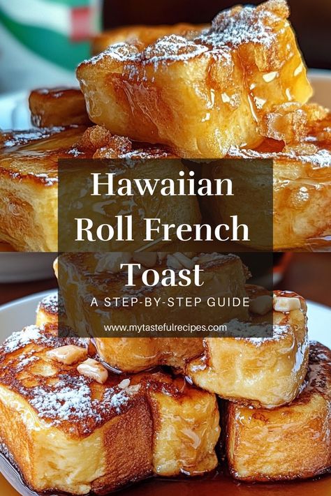 Looking for a fast and tasty breakfast idea? Hawaiian Roll French Toast is the perfect solution! Fluffy on the inside, golden on the outside, and ready in minutes. A family favorite! Best Quick Breakfast Ideas, Breakfast Sandwich With Hawaiian Rolls, French Toast Breakfast Board, Brown Sugar Bacon Kings Hawaiian French Toast Bake, Elvis French Toast Recipe, Hawaiian Roll French Toast Air Fryer, Breakfast Casserole Hawaiian Rolls, Gawain Roll French Toast, Monte Cristo French Toast