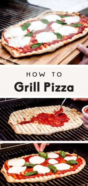 Everything you need to know about how to grill pizza. This is seriously the best, easy grilled pizza recipe you'll ever make without a pizza stone. It's chewy, crispy, and perfect for adding your favorite toppings. #pizza #grilling #summer #grill #pizzarecipe #pizzanight How To Grill Pizza, Easy Grilled Pizza, Pizza On The Grill, Grilled Pizza Recipes, Grill Pizza, Pizza Lasagna, Cooking Pizza, Ambitious Kitchen, Grilled Dinner